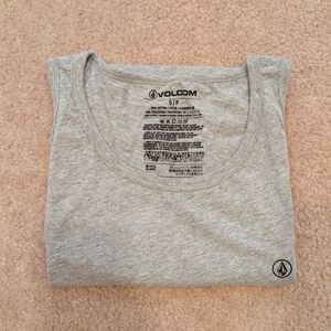 Volcom Heather Gray Tank Top